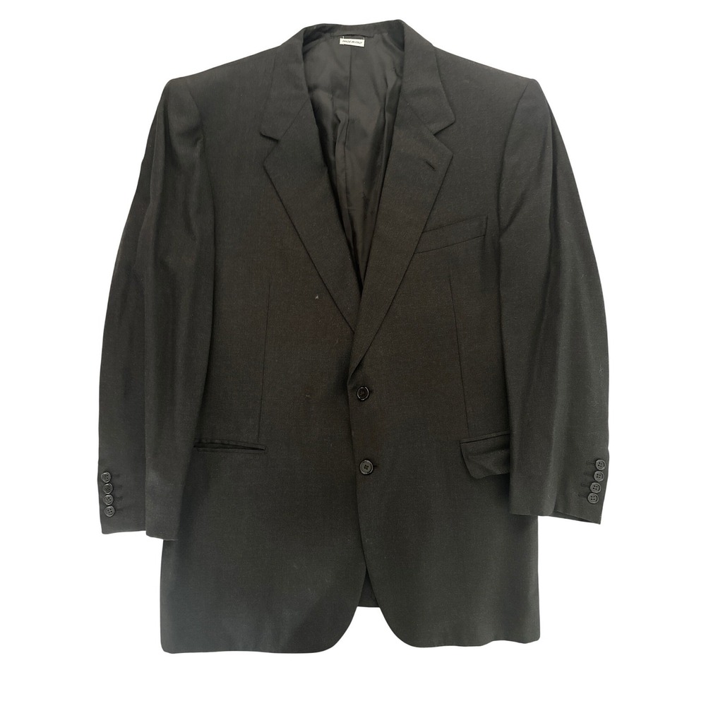 Vintage‎ Brioni Blazer Sport Coat Wool Two Button Hand Tailored Italy 56/46 R